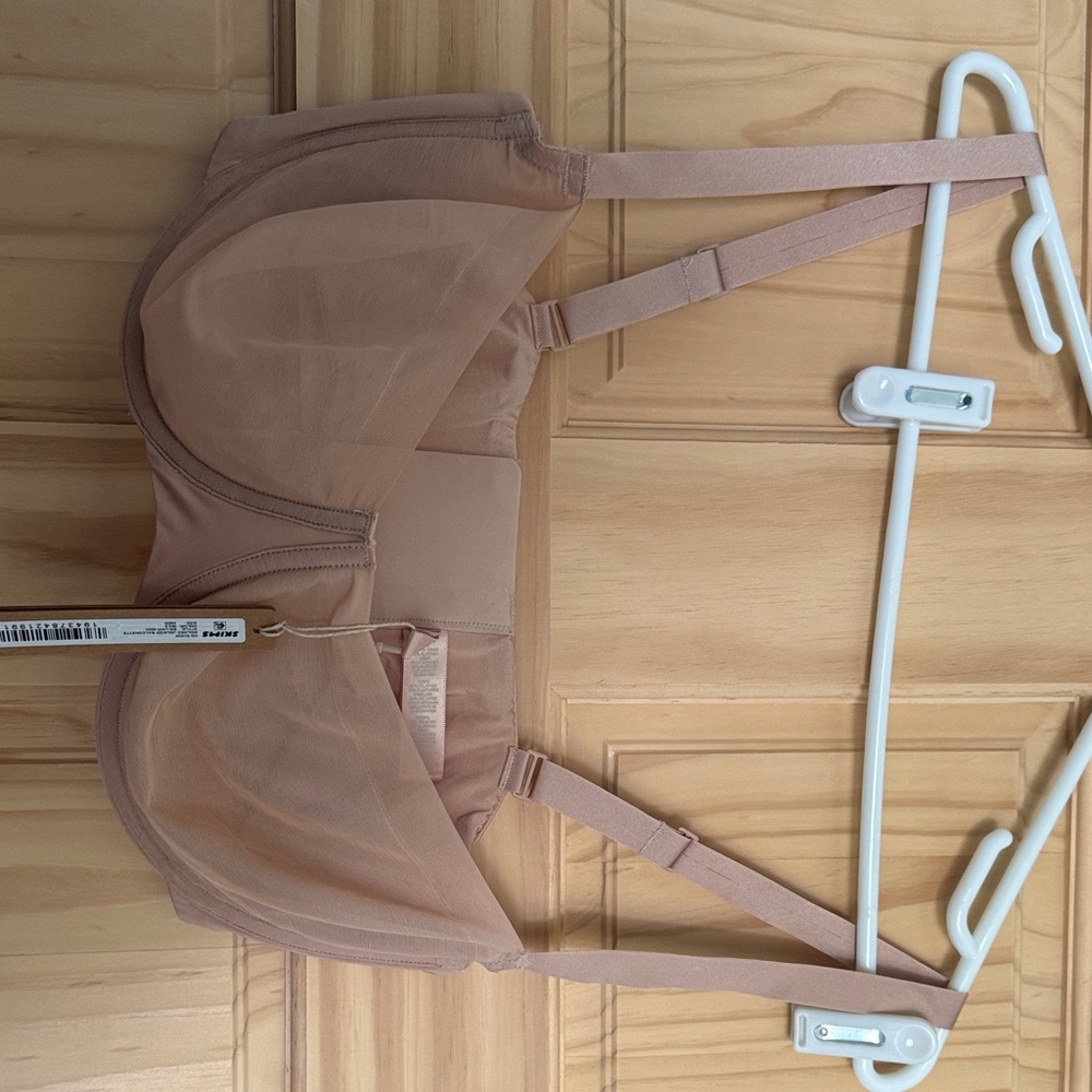 SKIMS Nude Mesh Bralette